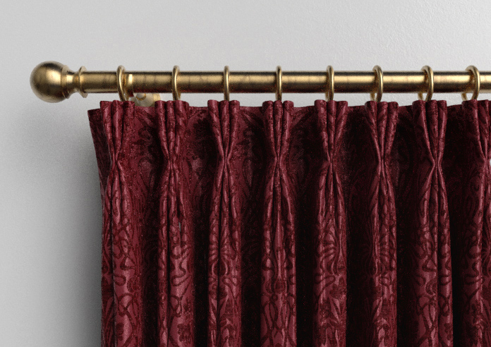 Tiverton, Carmine - Made to Measure Curtains - Image 11